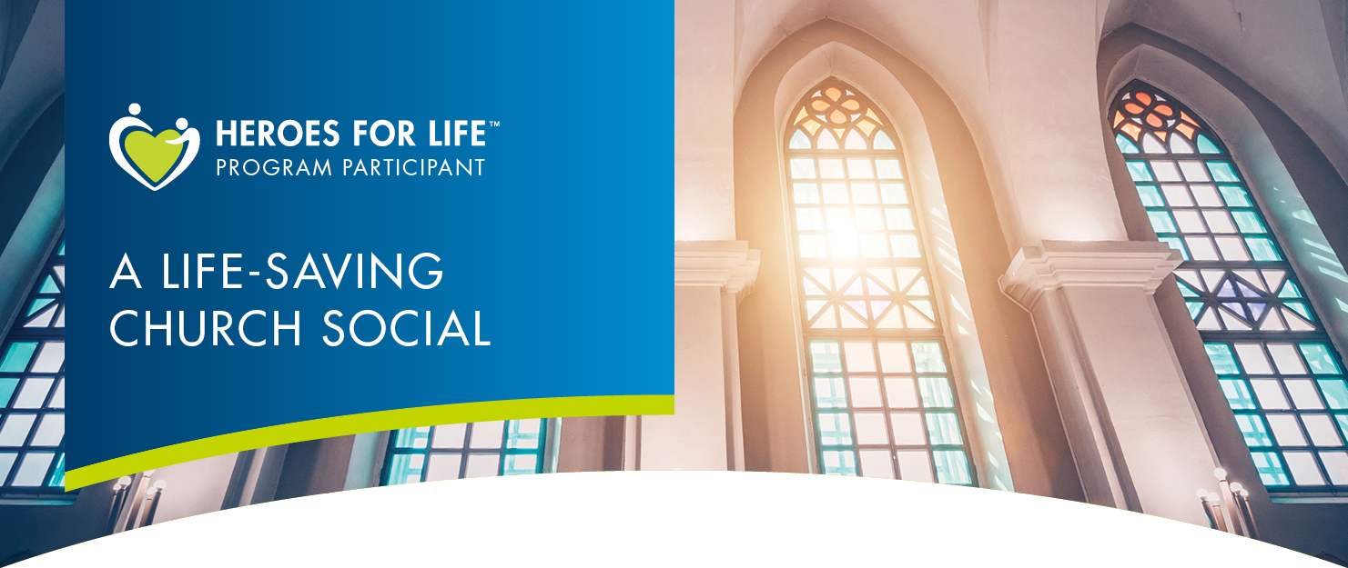A life-saving church social