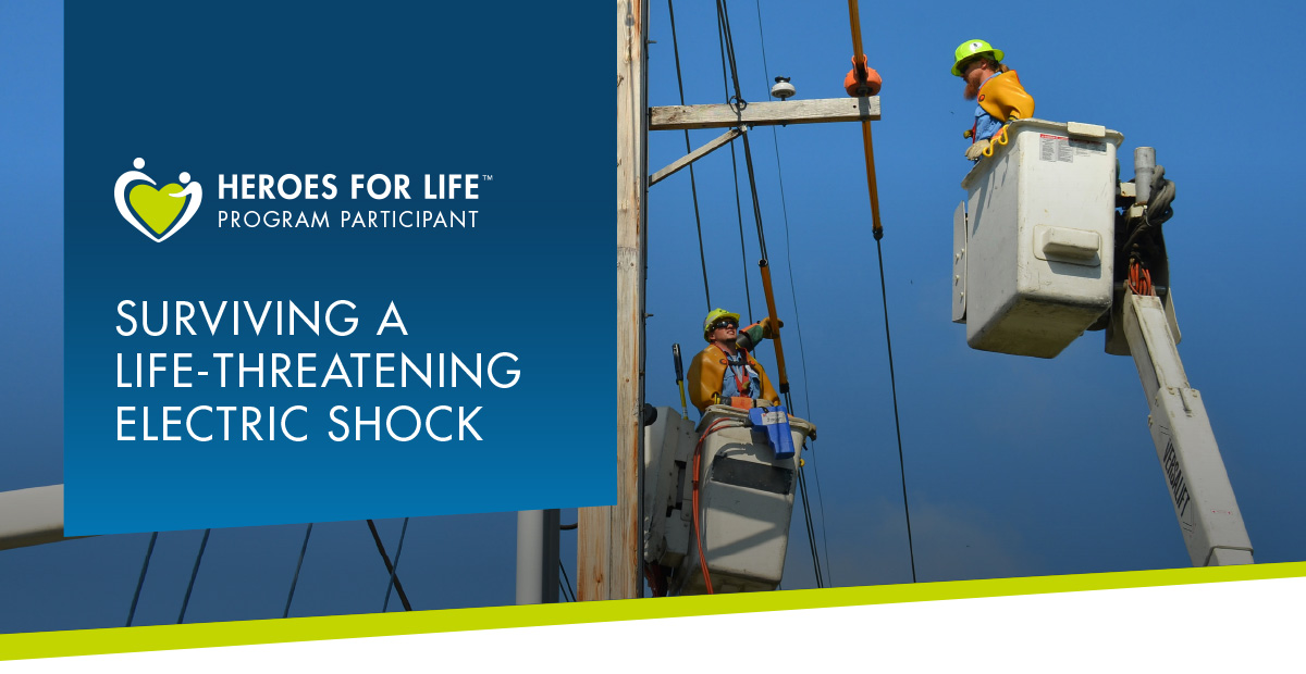 Surviving a life-threatening electric shock